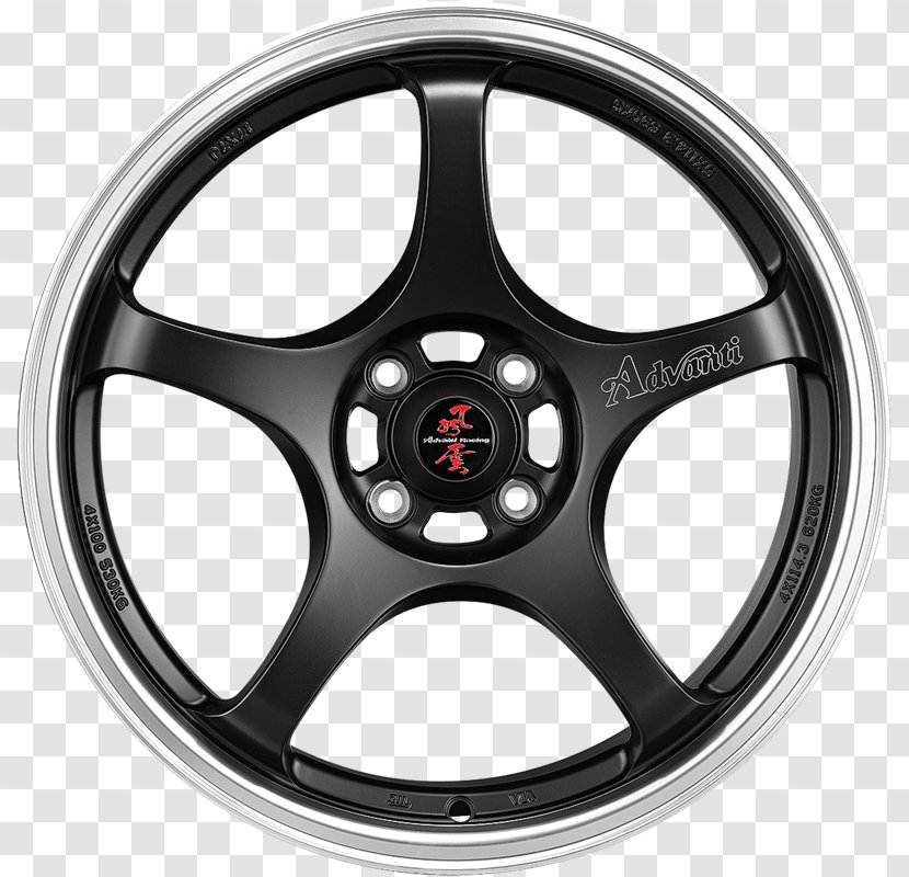 Car Alloy Wheel WORK Wheels ADVAN Transparent PNG