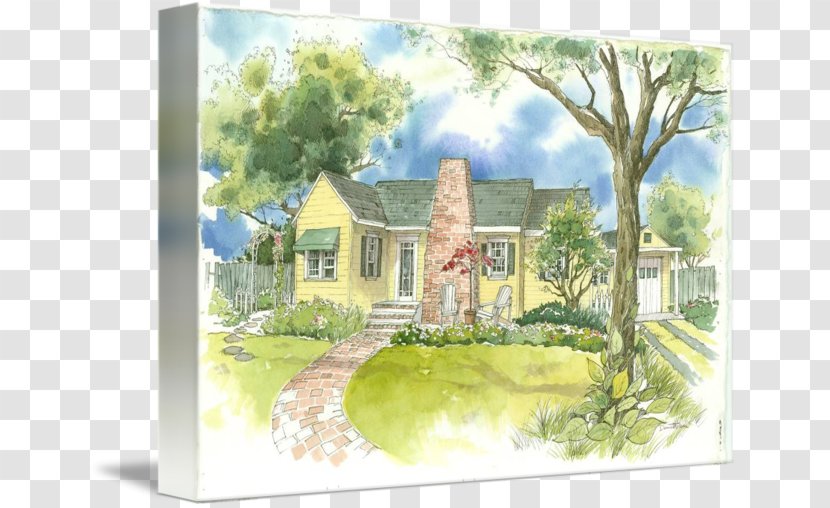 Watercolor Painting Property - Home Transparent PNG