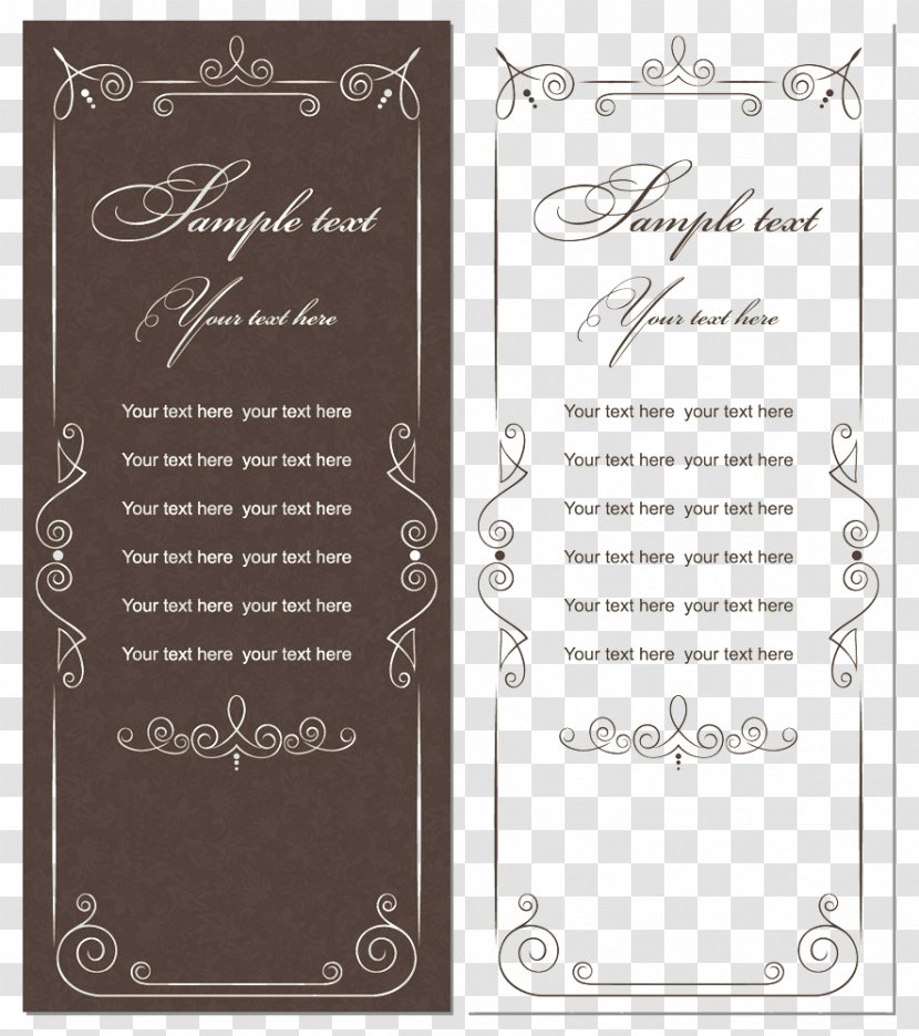 Download - Scalable Vector Graphics - Wedding Invitation Transparent PNG