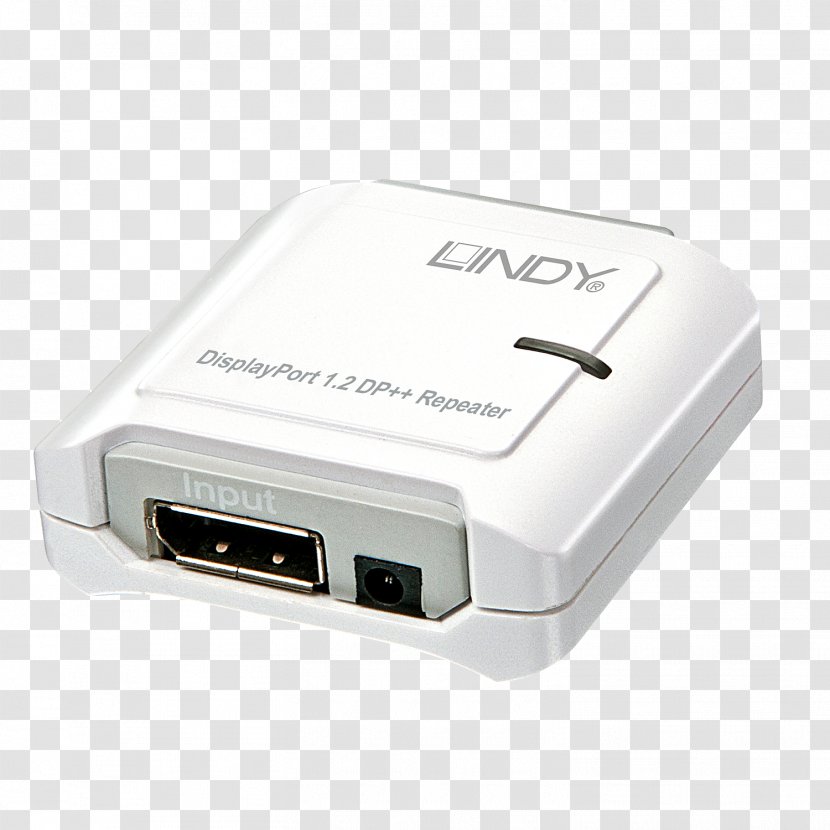 HDMI Adapter Wireless Repeater DisplayPort - Audio Video - Lindy Electronics Transparent PNG