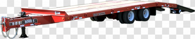 Construction Trailer Lowboy Television Show Industry - Architectural Engineering - Three View Of Freight Car Transparent PNG