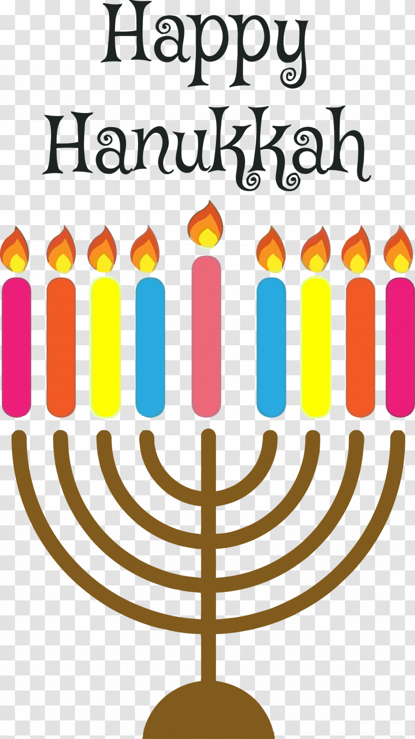 Candle Hanukkah Happy Hanukkah Transparent PNG