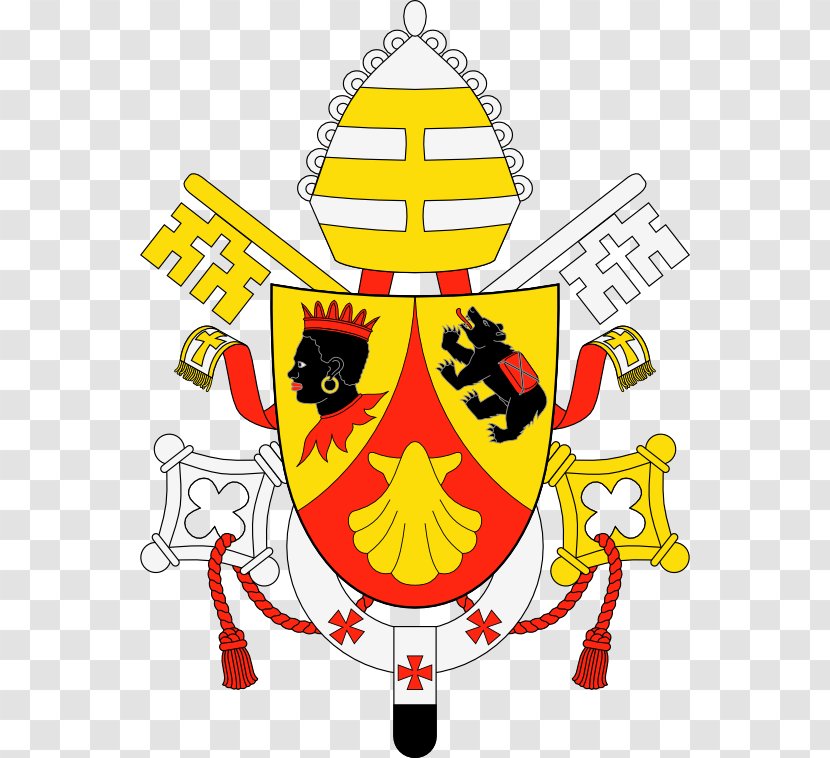 Coat Of Arms Pope Benedict XVI Francis Crest Clip Art - Mitre - El Papa Benedicto Xvi Transparent PNG