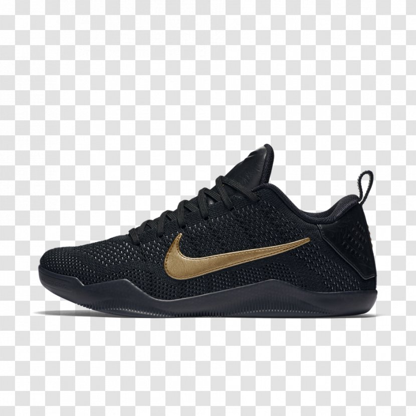 Nike Kobe 11 Elite Low Sports Shoes Footwear - Black Transparent PNG