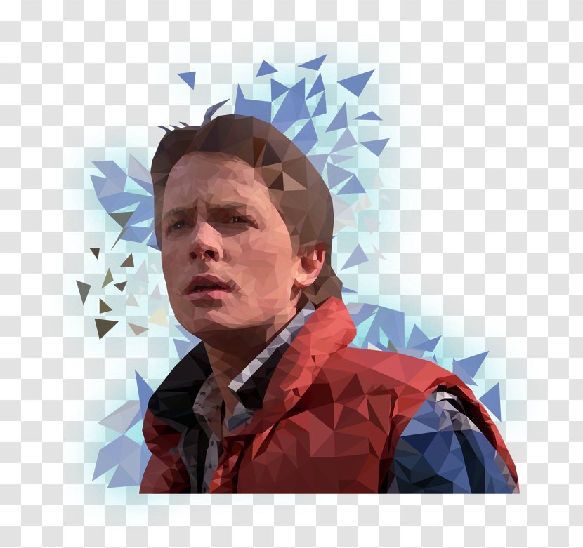 Michael J. Fox Back To The Future Pho Headgear E-authentication - Eauthentication - Marty Mcfly Vector Transparent PNG