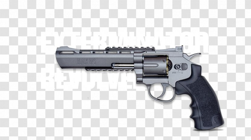 Revolver Firearm Weapon Gun Barrel Trigger - Laser Transparent PNG
