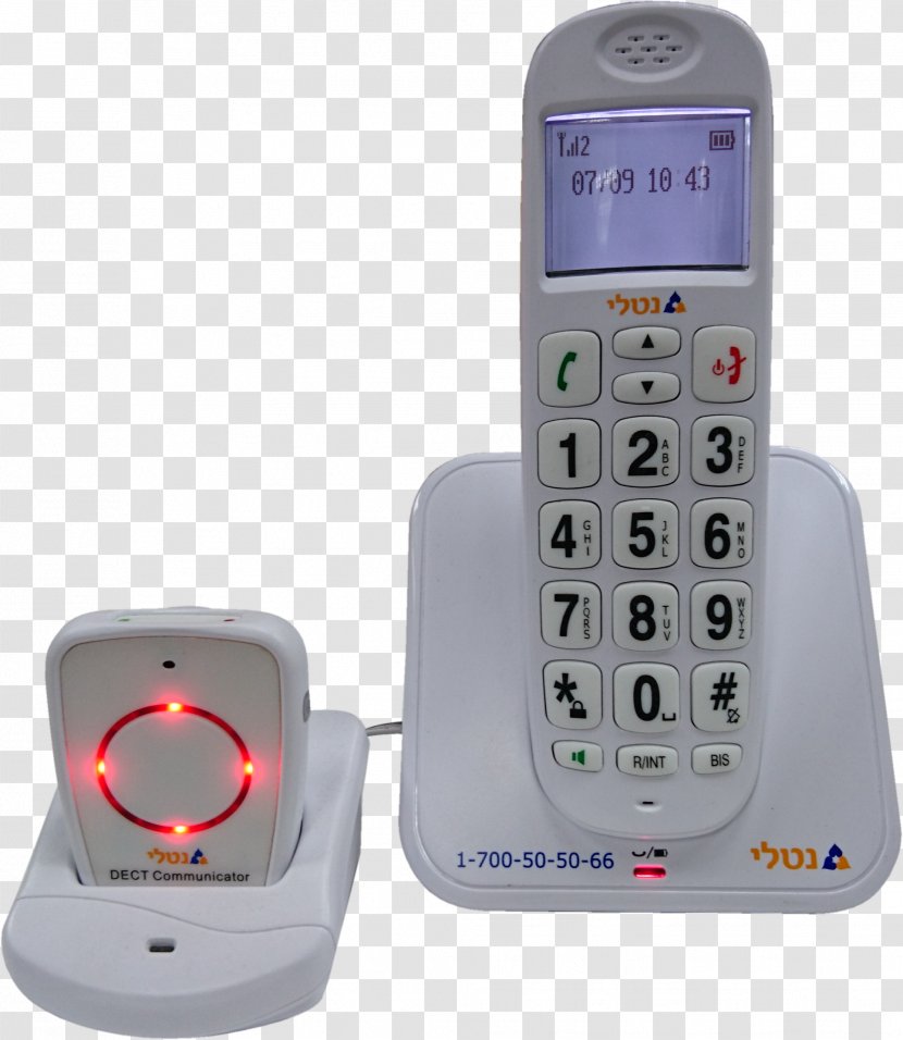 Panic Button Cordless Telephone Digital Enhanced Telecommunications - Security - Emergency Call Transparent PNG