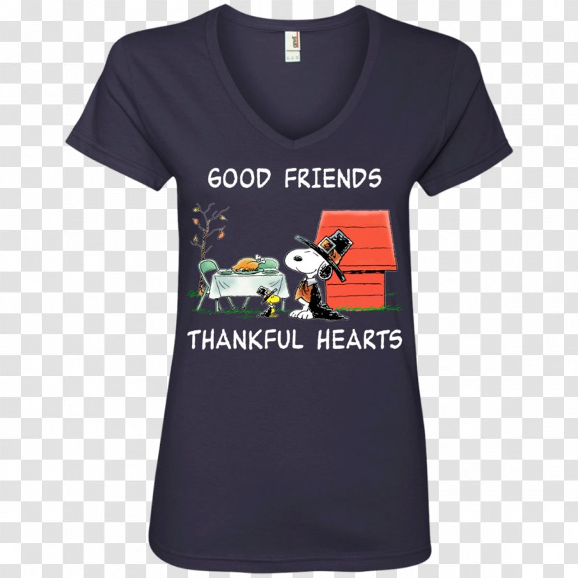 T-shirt Hoodie Neckline Sleeve - Text - A Thankful Heart Transparent PNG