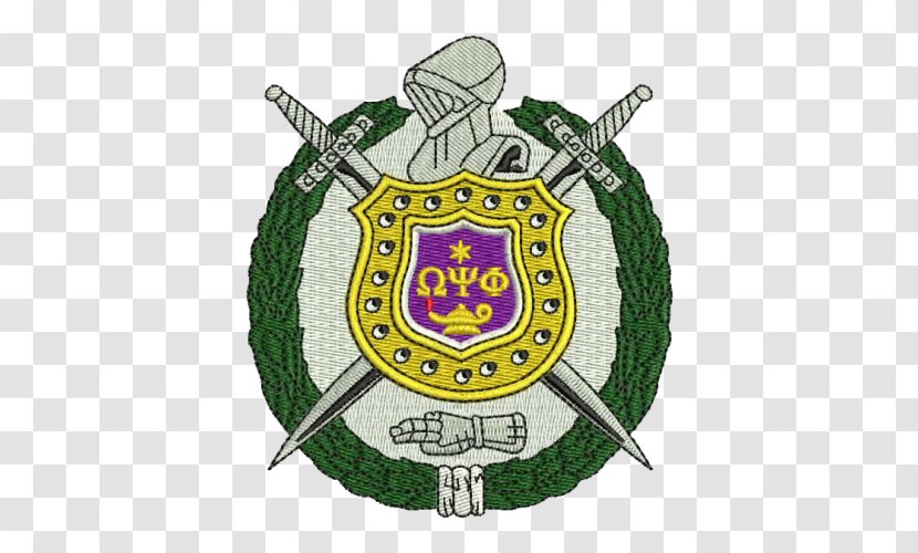 Omega Psi Phi Fraternity Howard University Organization Embroidery - Information Transparent PNG
