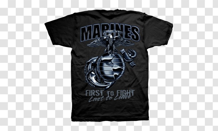 T-shirt Hoodie United States Marine Corps Marines Eagle, Globe, And Anchor - Outerwear Transparent PNG