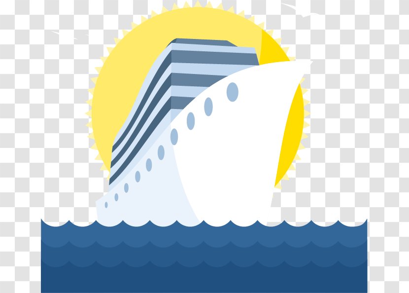 Ship - Passenger - Vector Transparent PNG