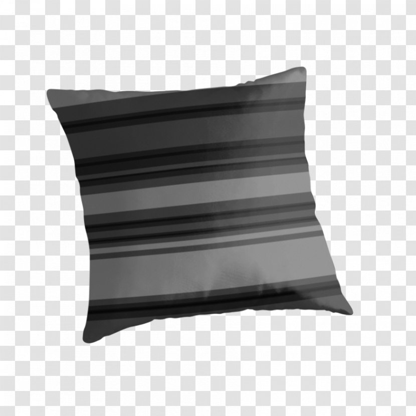 Cushion Throw Pillows Rectangle Black M - Red And White Stripes Transparent PNG