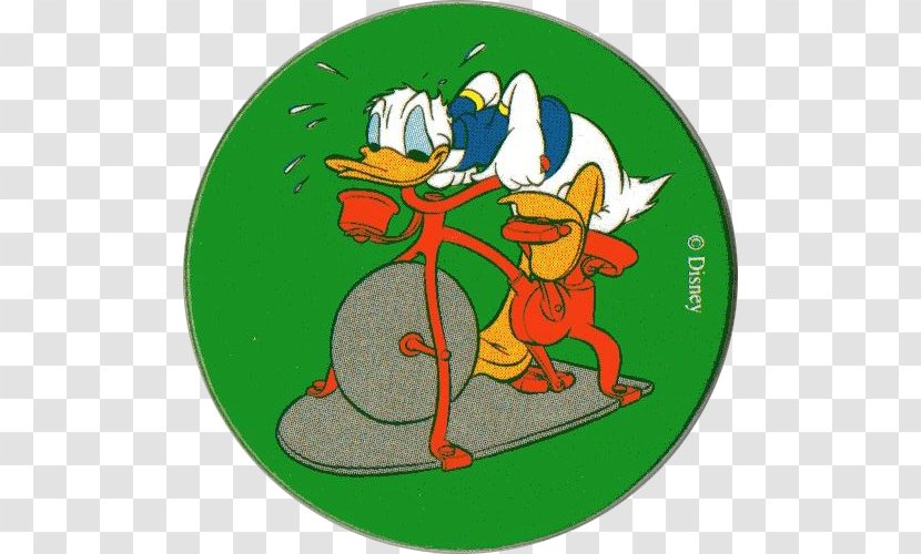 Donald Duck Exercise Bikes Fitness Centre - Fictional Character Transparent PNG