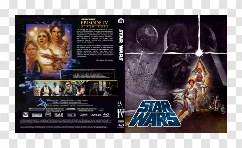 Star Wars Film Poster Artist - Graphic Designer - Blu-ray Effects Transparent PNG