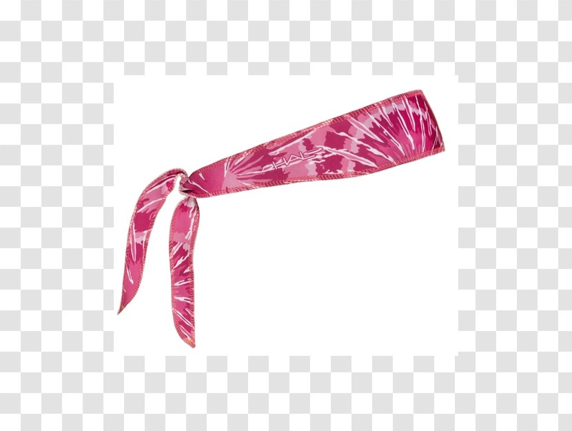 Headband Clothing Accessories Pink Necktie Tie-dye - Magenta - Hat Transparent PNG