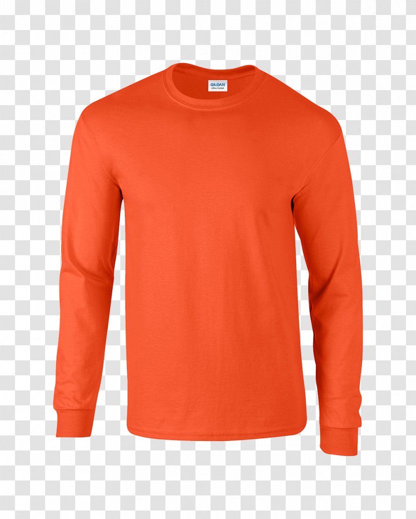 Long-sleeved T-shirt Gildan Activewear - Shirt - Sleeve Five Point Transparent PNG