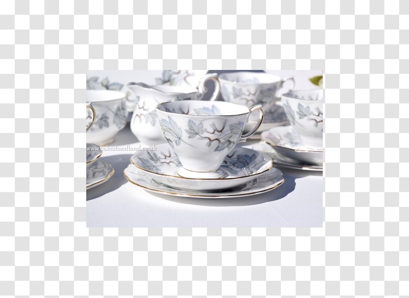 Coffee Cup Saucer Glass Porcelain Platter - Dinnerware Set - Royal Albert Transparent PNG