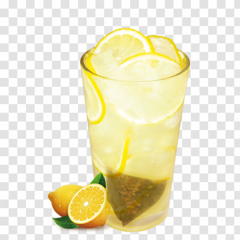 Tea Fuzzy Navel Orange Juice Limeade Lemonade - Lemon - Frozen Oolong Transparent PNG