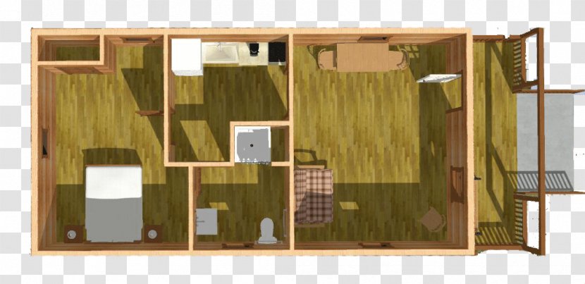 Window House Wood Floor Plan Furniture - Home Transparent PNG