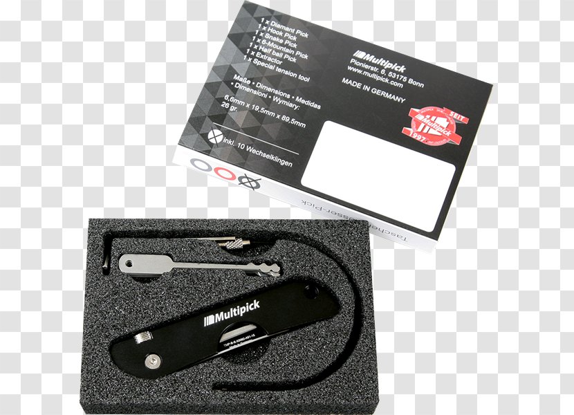 Lock Picking Multipick Pocketknife Publishing - Key - Carrying Tools Transparent PNG