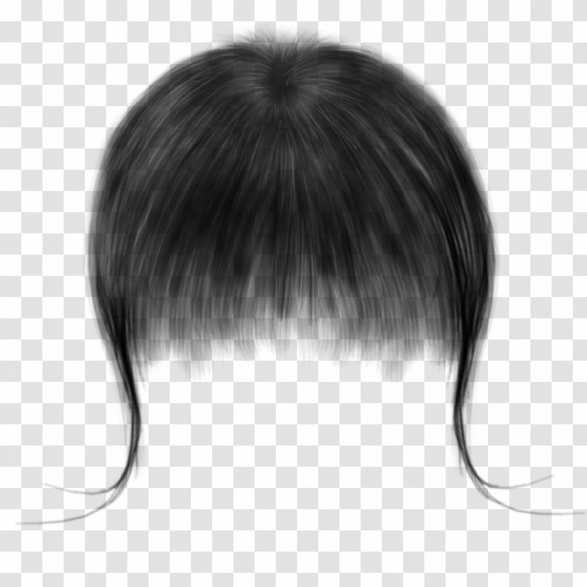 Hairstyle Capelli - Black Hair - Short Transparent PNG