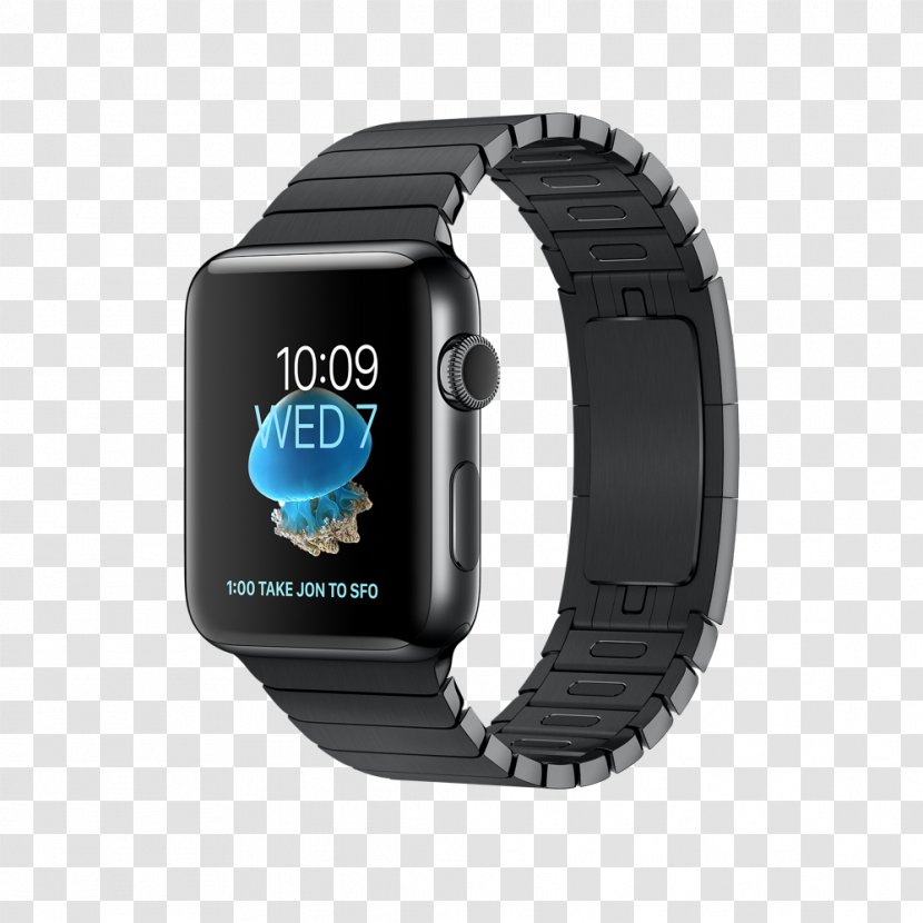 Apple Watch Series 2 1 Adult Link Bracelet Smartwatch Transparent PNG