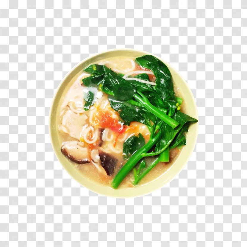 Vegetarian Cuisine Noodle Shiitake - Mushrooms Noodles Vegetables Transparent PNG