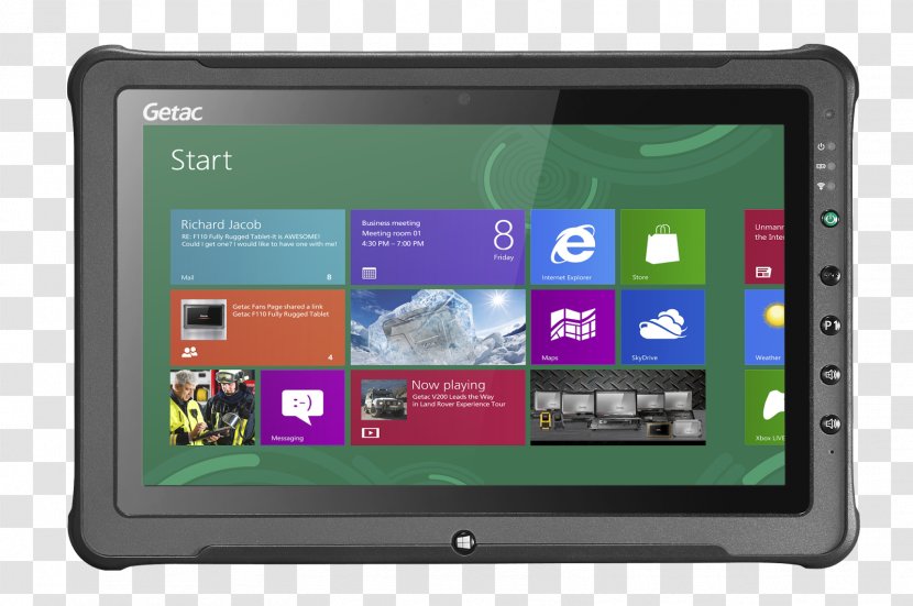Laptop Getac F110 Rugged Computer Intel Core I5 - Tablet Transparent PNG