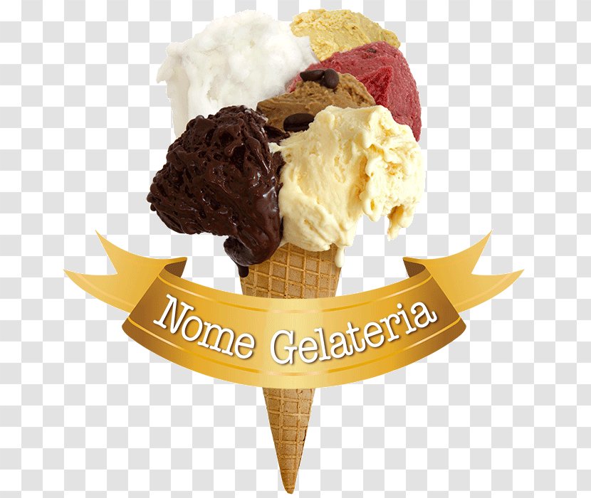 Ice Cream Cones Cafe Italian - Bar Transparent PNG