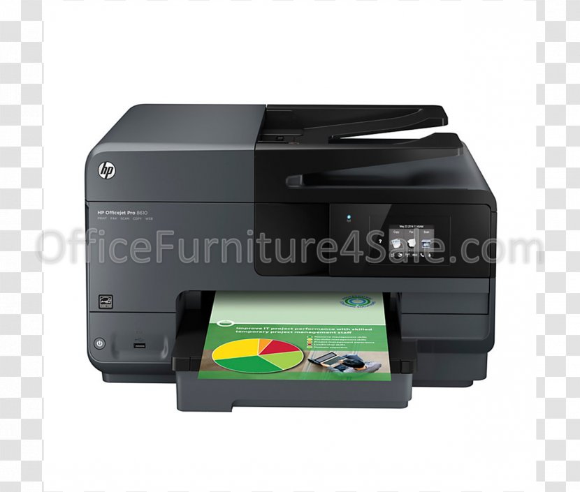 Hewlett-Packard Multi-function Printer Officejet Inkjet Printing - Technology - Scanner Transparent PNG