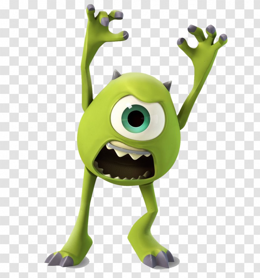 Disney Infinity Monsters, Inc. Mike & Sulley To The Rescue! Wazowski Wii PlayStation 3 - Walt Company - Creepy Transparent PNG