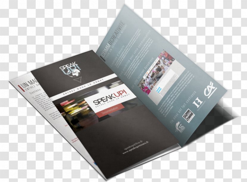 Mockup Brochure Afacere Creativity - Promotion - Trifold Brochures Transparent PNG