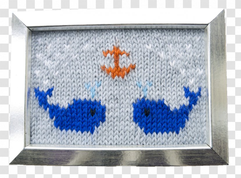 Knitting Pattern Intarsia Etsy Craft - Pdf - Whale Transparent PNG
