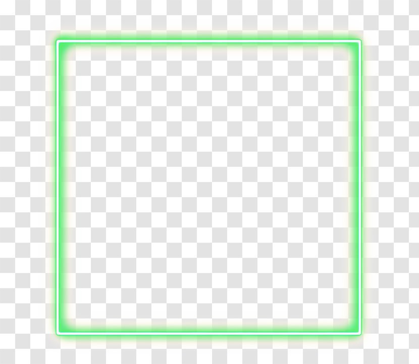 Picture Frames Angle Green Line Pattern - Rectangle Meter Transparent PNG