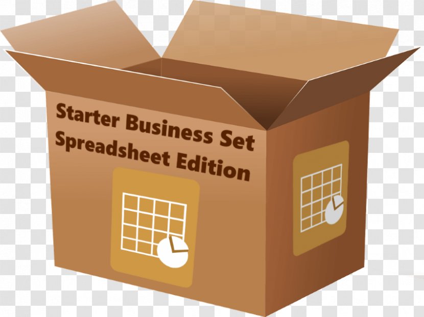 Cardboard Box Carton Product Design - Packaging And Labeling - Accounting Spreadsheet Transparent PNG