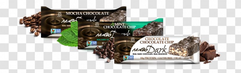 Chocolate Bar NuGo Dark Chip - 1.76 Oz PacketDark Nutrition Transparent PNG
