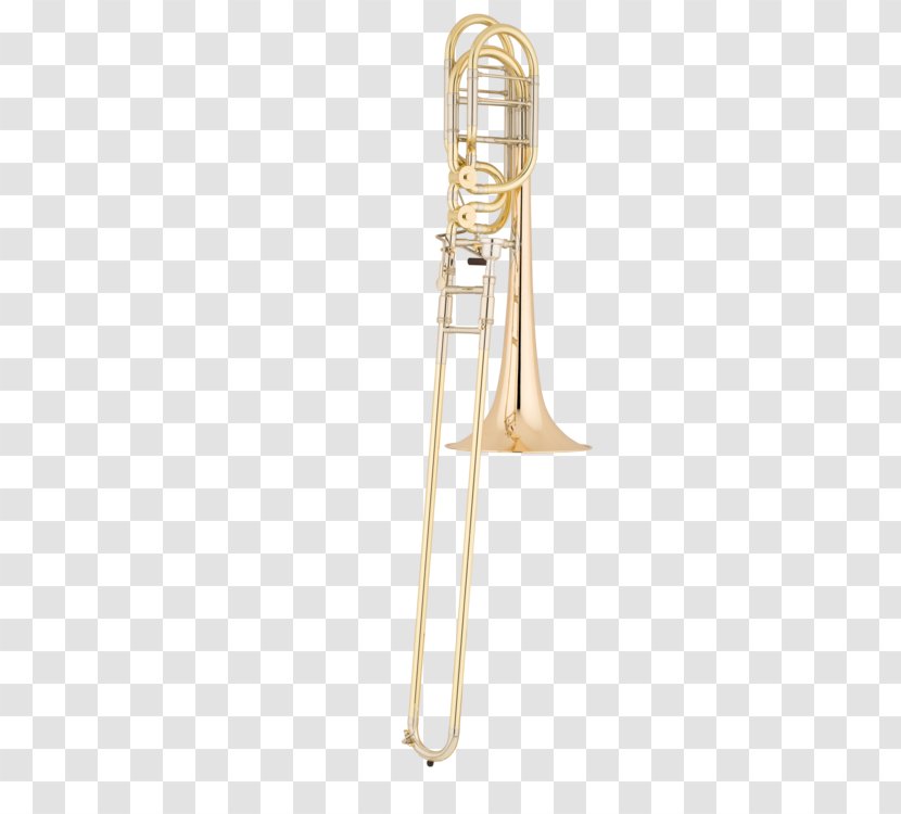 Types Of Trombone Trumpet Bass Brass Instruments - Flower Transparent PNG