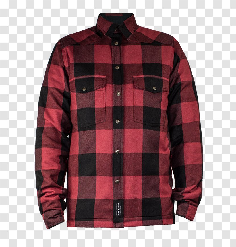 Logging Motorcycle Shirt Kevlar John Doe - Red Transparent PNG