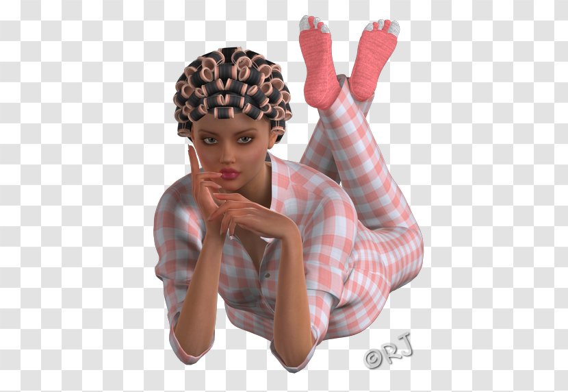 Finger Hat - Pajama Party Transparent PNG