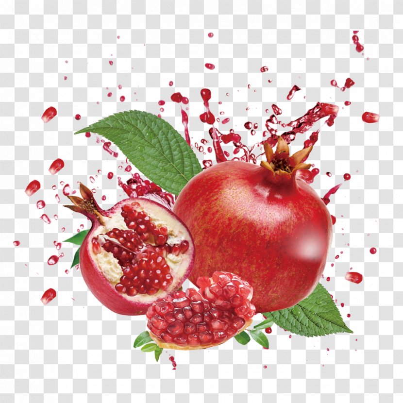 Juice Pomegranate Fruit Food Transparent PNG