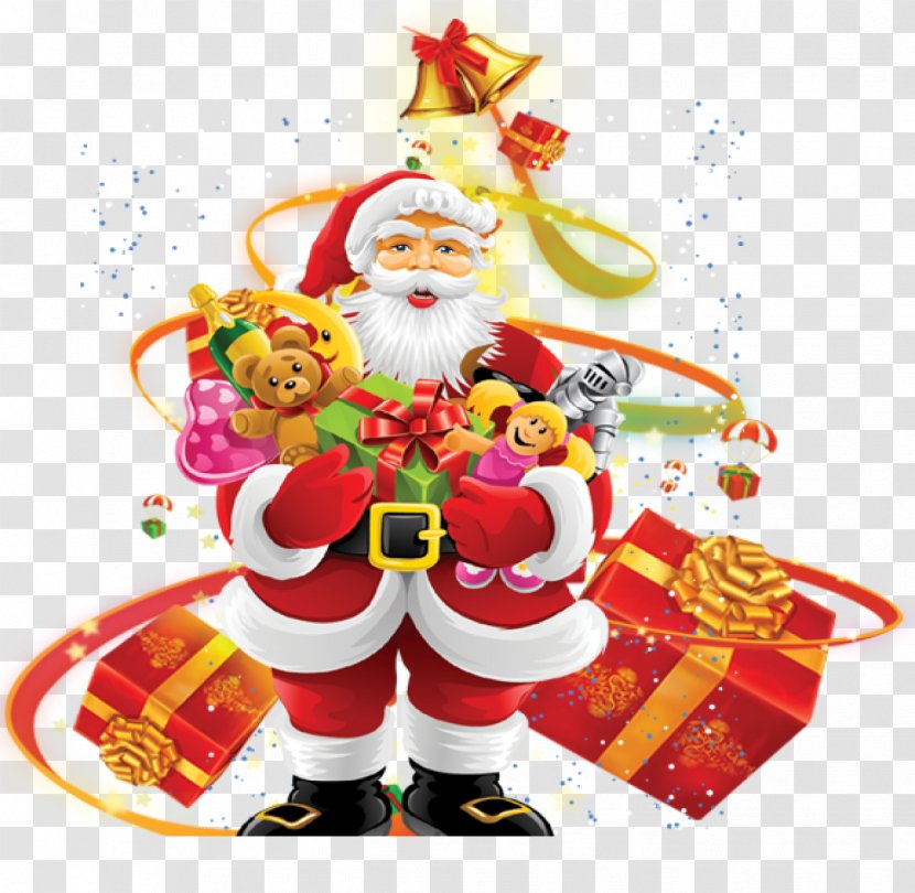 Christmas Santa Claus Picture Frames - Festive Creative Image Transparent PNG