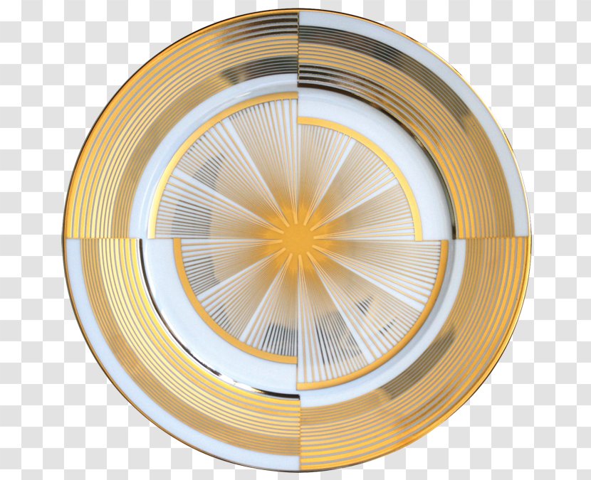 Circle - Tableware - Yellow Transparent PNG