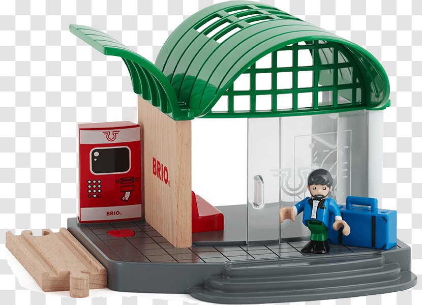 Brio Train Station Toy Rail Transport - Battery Powered Engine Transparent PNG