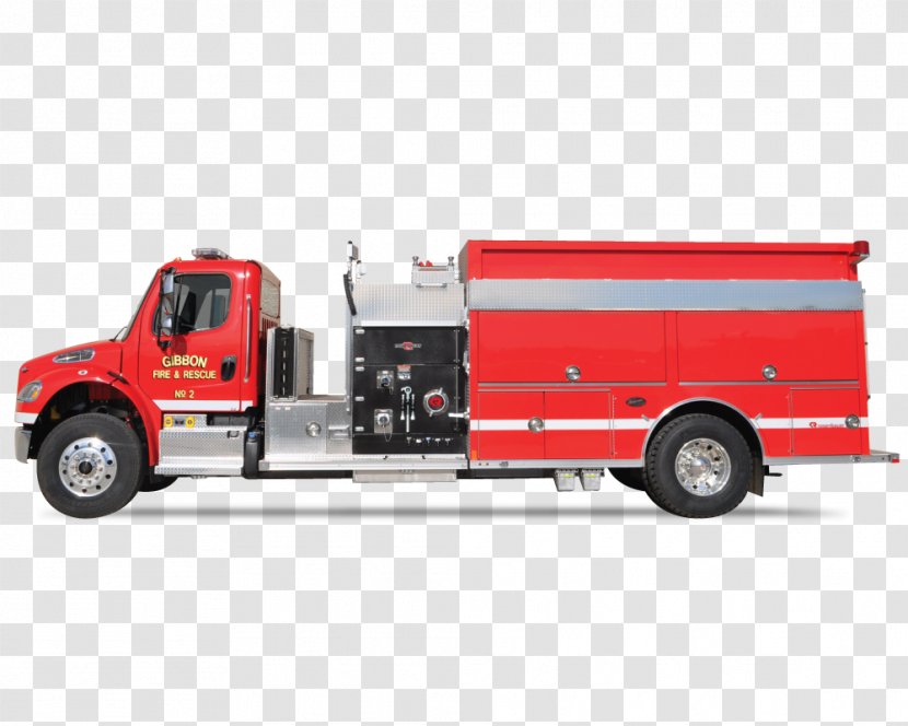 Fire Engine Car Department Commercial Vehicle Public Utility - Scale Transparent PNG