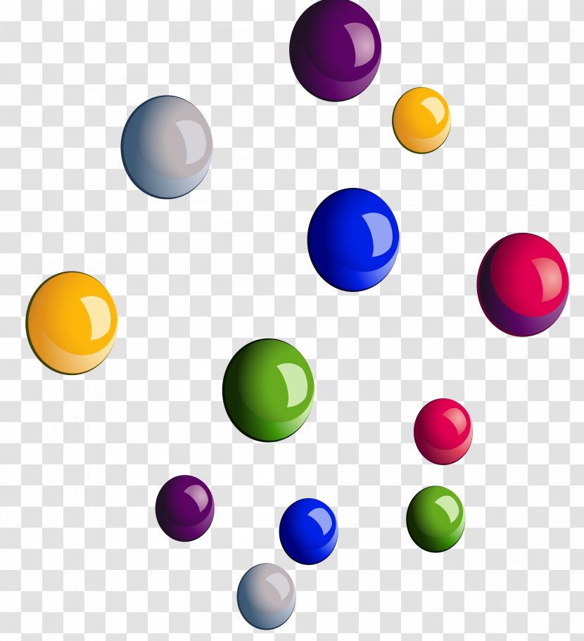 Color Bead - Gratis - Colorful Beads Transparent PNG
