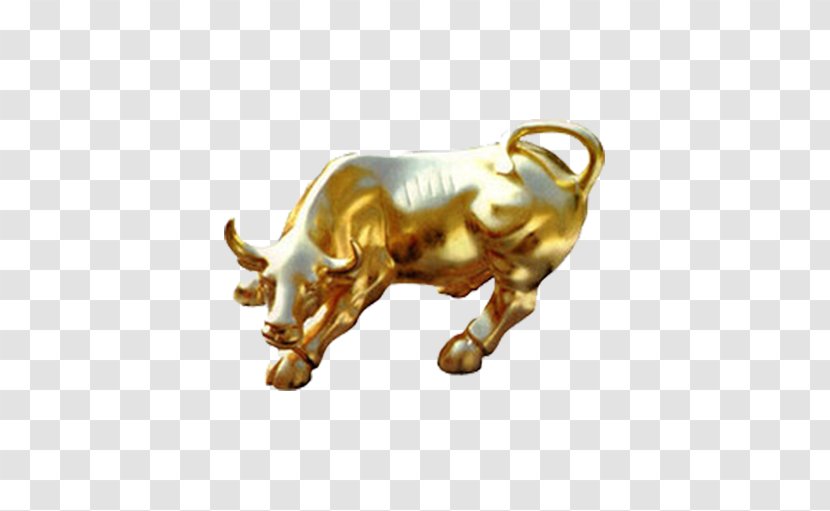 Charging Bull Jiyuan Wall Street Sculpture U4ecfu50cfu51cbu5851 - Cattle Like Mammal - Taurus Stock Transparent PNG