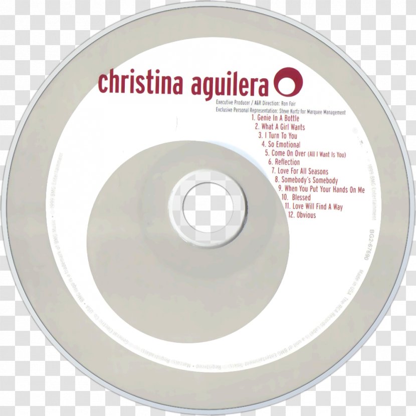Genie In A Bottle Compact Disc Import - Hardware - Christina Aguilera Transparent PNG