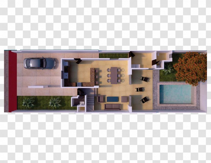 Facade Floor Plan - Santa Gertrudis Cattle Transparent PNG