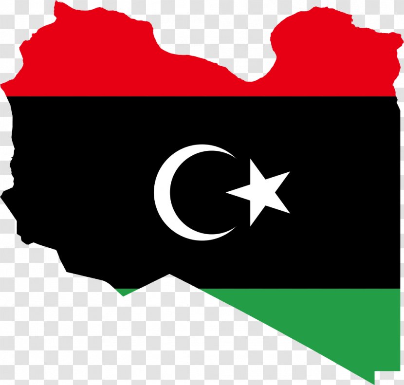 Flag Of Libya Tripoli Italian Map - Logo - Seo Transparent PNG