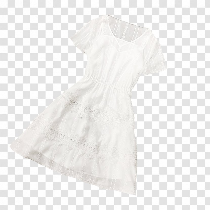Cocktail Dress Shoulder Sleeve Blouse - Clothing - Natural Cotton Yarn Texture Transparent PNG